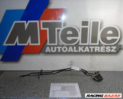 ÁR/PÁR [GYÁRI BONTOTT] BMW - OLAJHŰTŐ CSŐ - 5-ÖS / E60+LCI ; E61+LCI  - 1722 7573109 + 1722 7573108